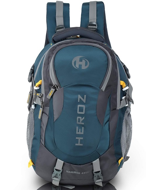 HEROZ Hammer Unisex Nylon 45 L Backpacks