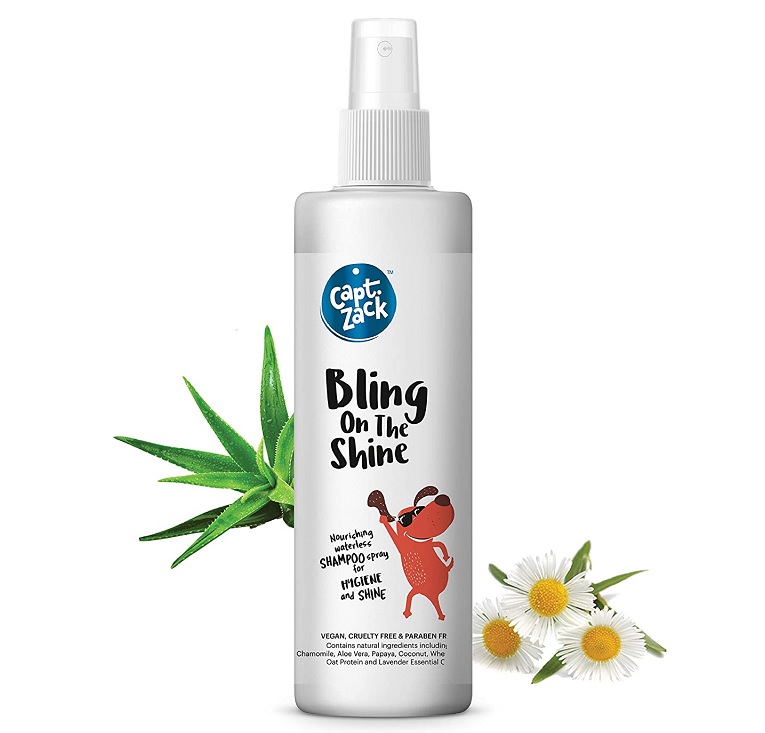 2. Captain Zack Bling-On The Shine Dog Shampoo