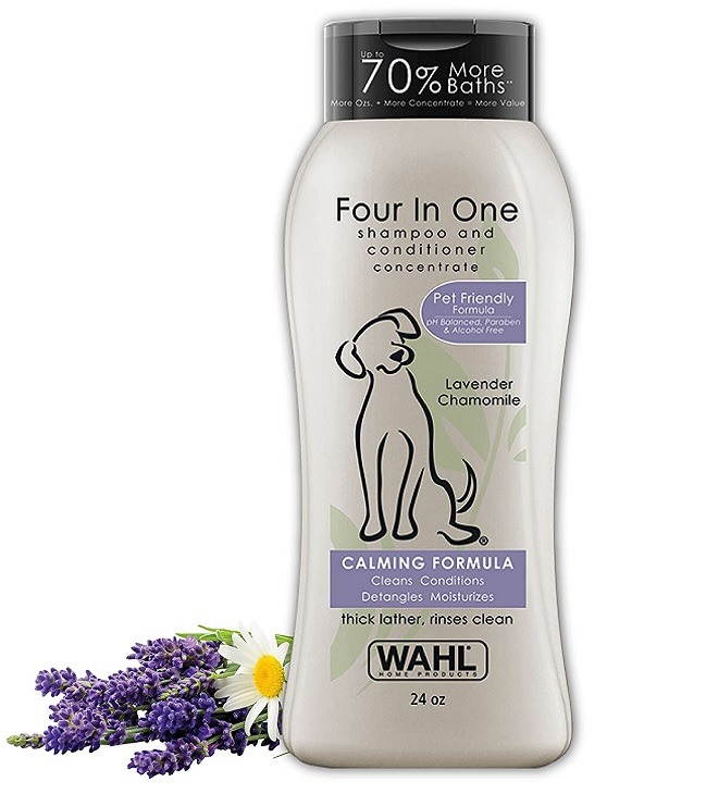 4. Wahl 820000 4-in-1 Shampoo, Lavender Chamomile