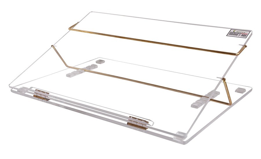 Clear Acrylic TableTop Elevator Writing Desk 