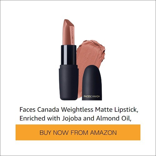 Faces Canada Weightless Matte Nude Lipstick