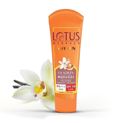 4. Lotus Herbals Safe Sun Sunscreens SPF 50 PA+++
